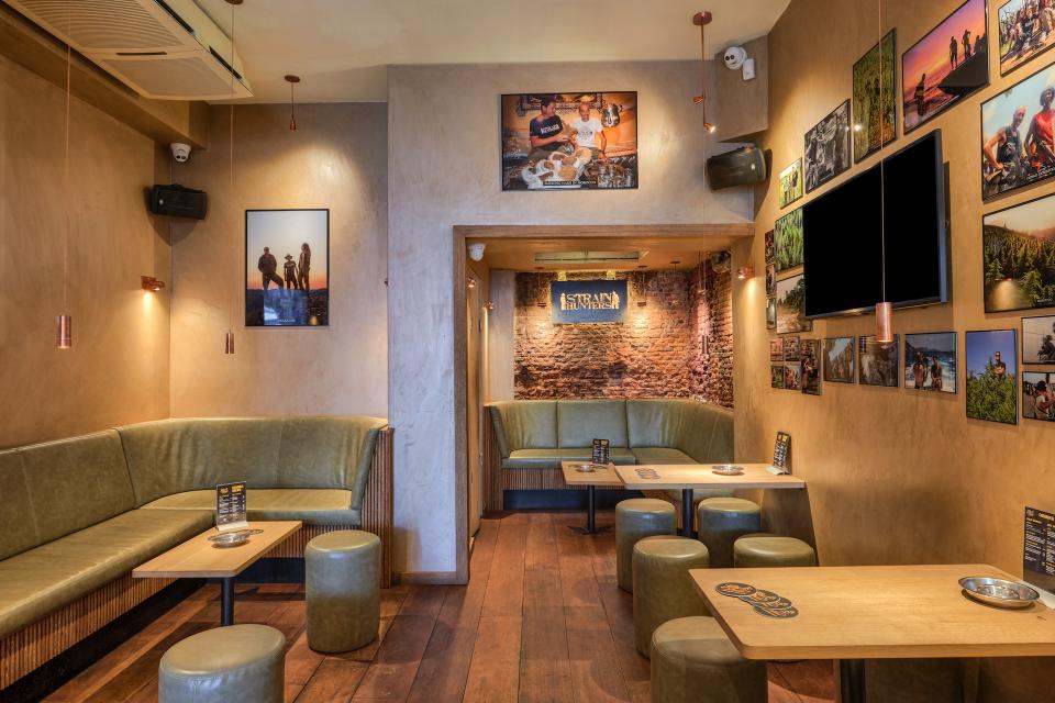 Interior of Green House Namaste coffeeshop